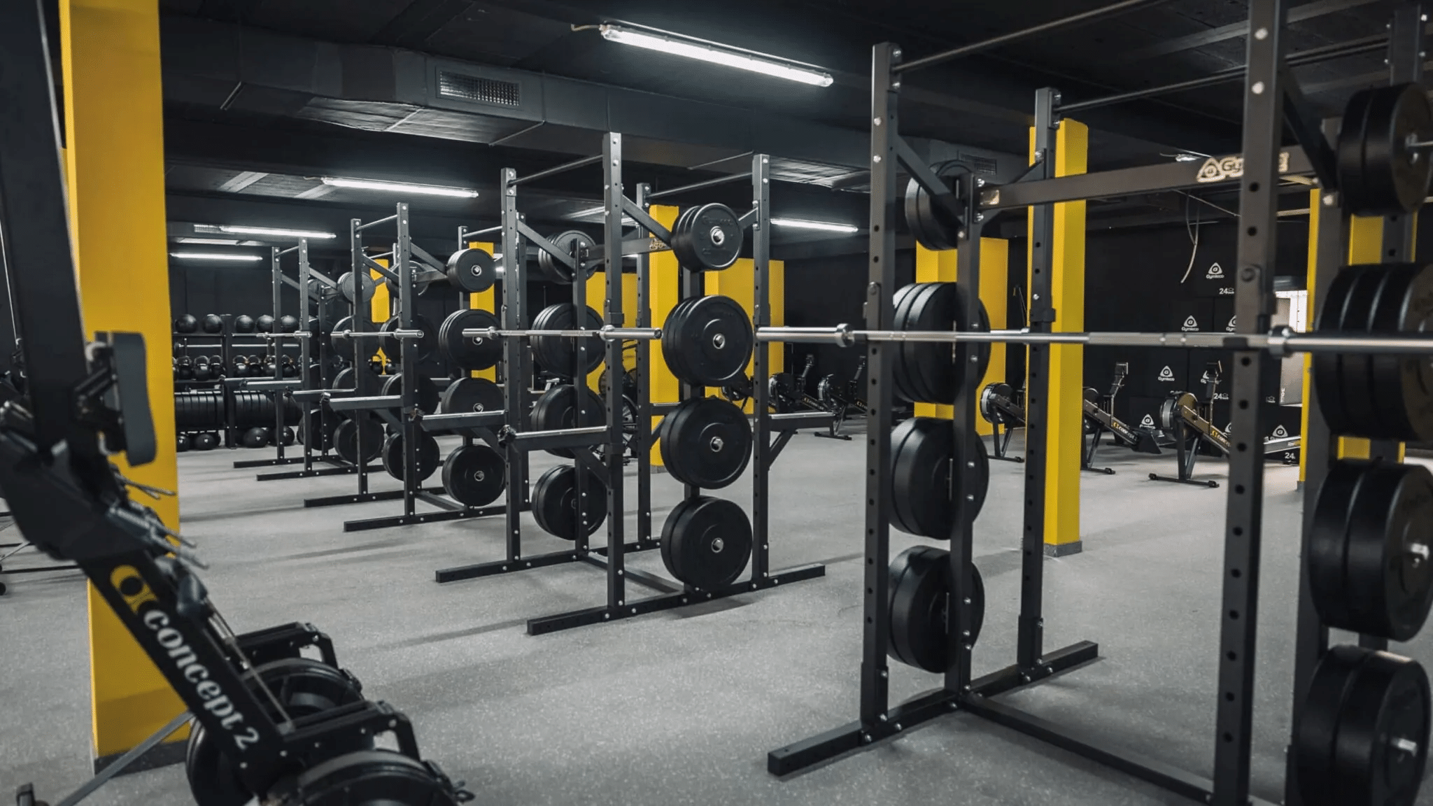 Gym facility overview